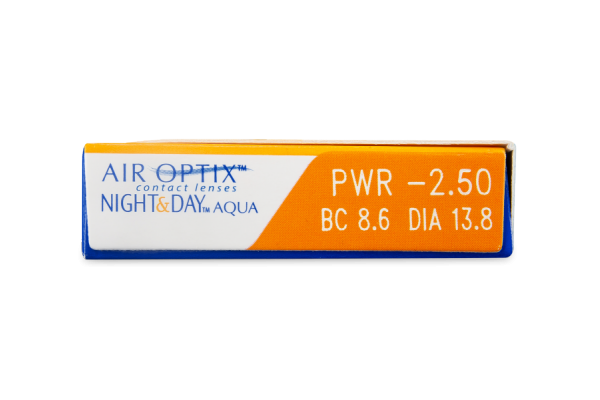 Air Optix Night & Day Aqua Μυωπίας Υπερμετρωπίας Μηνιαίοι (3 φακοί)