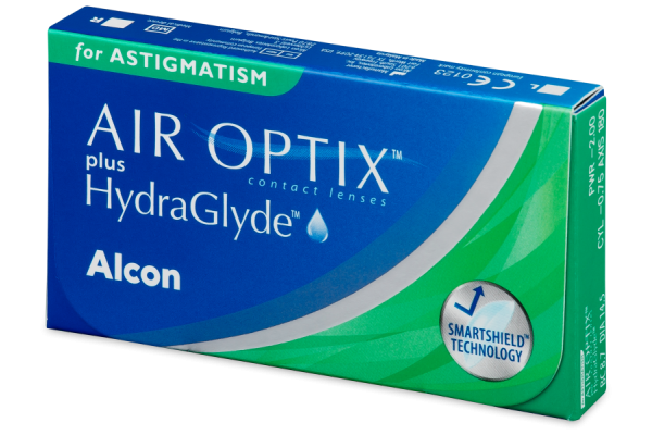 Air Optix plus HydraGlyde for Astigmatism Αστιγματικοί Μηνιαίοι (6 φακοί )