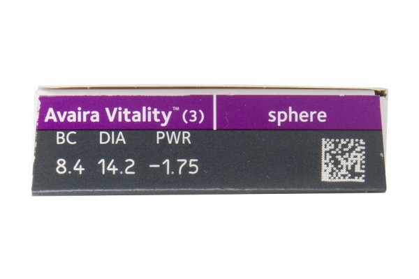 Avaira Vitality Μυωπίας Υπερμετρωπίας Μηνιαίοι (3 φακοί)