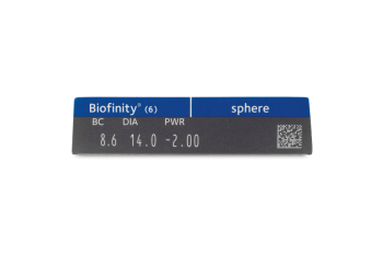 Biofinity Μυωπίας Υπερμετρωπίας Μηνιαίοι (6 φακοί)