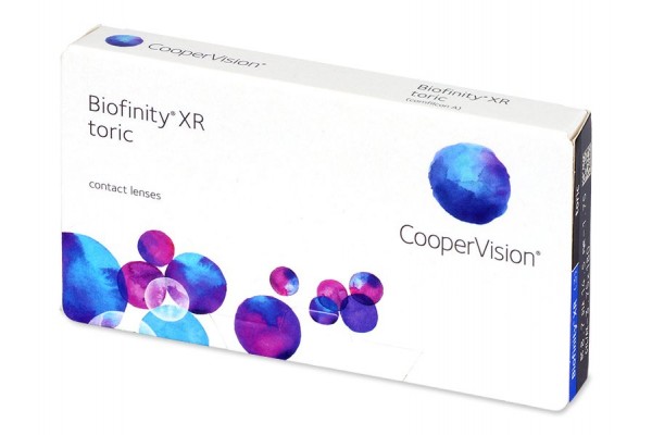 Biofinity XR Toric Αστιγματικοί Μηνιαίοι (3 φακοί)