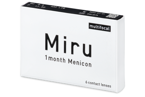 Miru 1 Month Multifocal Πολυεστιακοί Μηνιαίοι (6 φακοί)