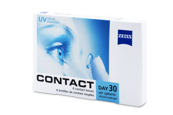 Zeiss Contact Day 30 Air Μυωπίας Υπερμετρωπίας Μηνιαίοι (6 φακοί)